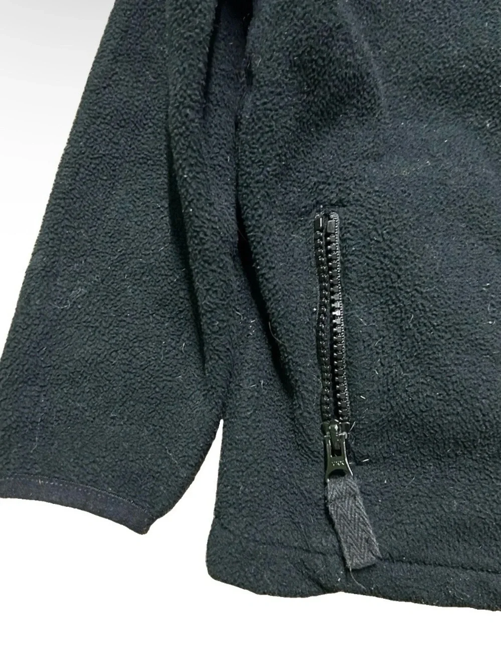 Ralph Lauren Polo Black Fleece Jacket with Red Pony